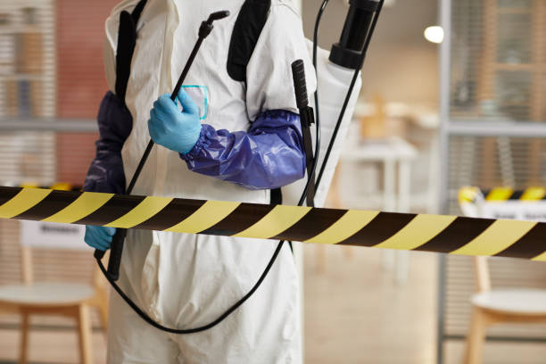 Professional Biohazard technician working in Joshua Tree, CA